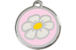 Preview: RedDingo Dog tag with enamel flower green