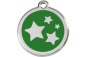 Preview: RedDingo Dog tag with enamel stars