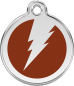 Preview: RedDingo Dog tag with enamel flash