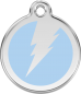 Preview: RedDingo Dog tag with enamel flash