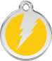 Preview: RedDingo Dog tag with enamel flash