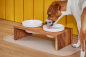 Preview: Wolters Gohan Doppelnapf Teak