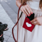 Preview: Mobile phone pocket Love (Artificial leather)
