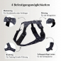 Preview: Emmy & Pepe Dog Harness "Wau-Effekt"   Black
