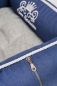 Preview: Cazo Soft Bed Royal Line Royal Blau