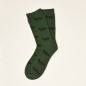 Preview: KRAWATTENDACKEL Socks green - Fox black