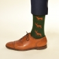 Preview: KRAWATTENDACKEL Socks green - Deer brown