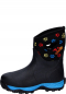 Preview: 93' Fella Outdoorstiefel Pawwalker halbhoch black/Pfötchen