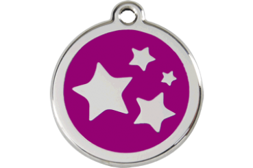 RedDingo Dog tag with enamel stars