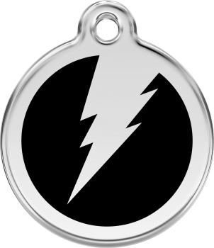 RedDingo Dog tag with enamel flash