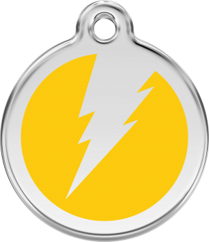 RedDingo Dog tag with enamel flash