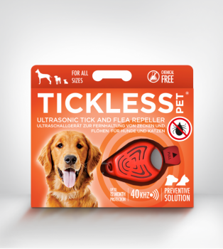 Tickless Pet orange