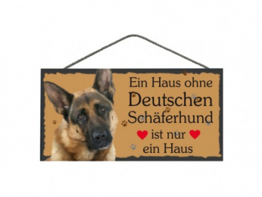 Hundeschild Deutscher Schäferhund