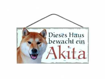 Hundeschild Akita