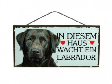 Hundeschild Labrador