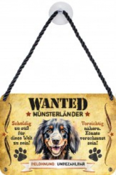 Pet Sign Münsterländer