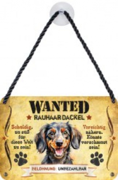Pet Sign Peaceful Dachshund
