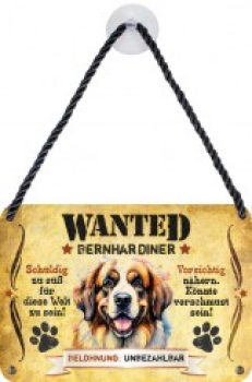 Pet Sign Bernhardiener