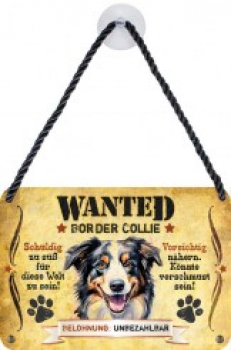 Pet Sign Border Collie