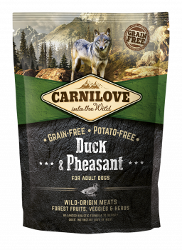 Carnilove Hund - Ente & Fasan ausgewachsene Hunde