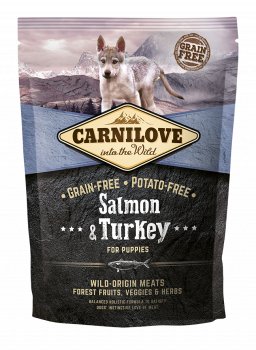 Carnilove Hund - Lachs & Pute Welpen und Junghunde