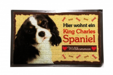 Fussmatte King Charles Spaniel -