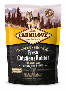 Carnilove Hund  Fresh – Huhn & Hase 1,5 kg