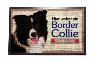 Doormat Border Collie