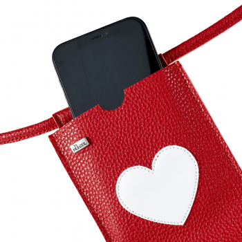 Mobile phone pocket Love (Artificial leather)