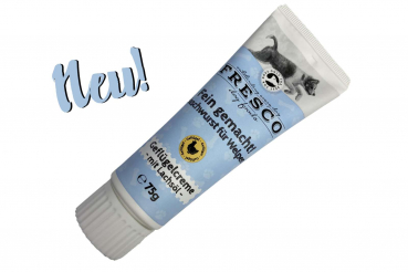 Fresco, Finely made! Snack sausage for dogs - poultry cream 75g - Kopie