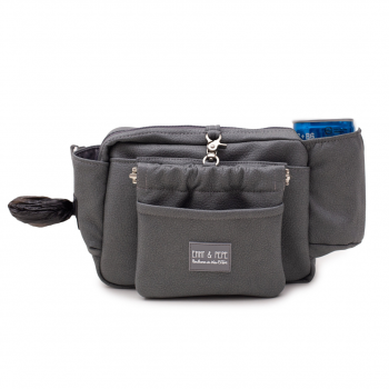 Emmy & Pepe Wau-Pack Kunstleder Dark Grey