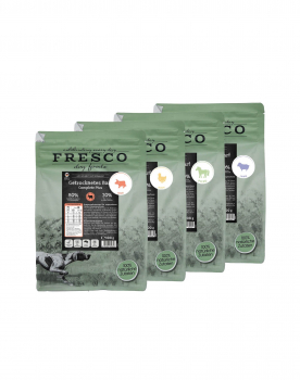 FRESCO Kennenlernpaket TrockenBarf | 4x300g