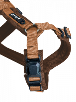 Preview: Petlando Magnetech Y - Comfort Geschirr Braun/Mokka