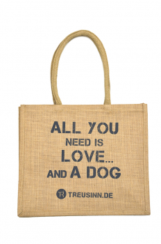 Treusinn Eco Shopper Jute - All you need is love