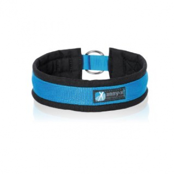 Anny X pull stop collar black/blue