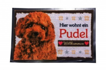 Doormat Pudel