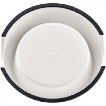 Melamine feeding bowl Biri black/white