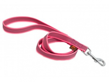Grip dog leash 20 mm / 5 m with handle pink