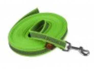 Grip dog leash 20 mm / 10 m green no handle