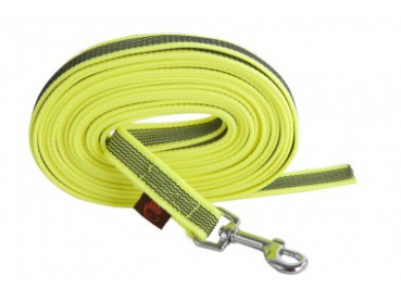 Grip dog leash 20 mm / 5 m without handle neon yellow