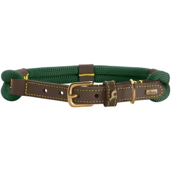 Hunter Halsband Malia dunkelgrün/dunkelbraun