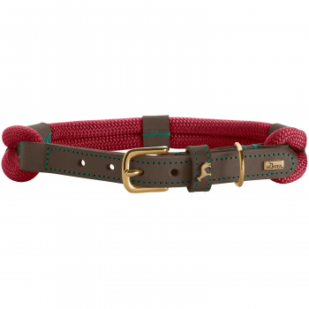 Hunter Halsband Malia weinrot/dunkelbraun