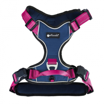 Petlando Magnetech Geschirr Navy/Fuchsia
