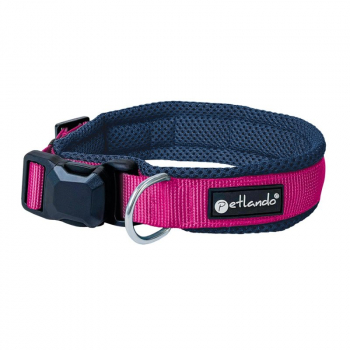 Petlando Magnetech Collar  Navy/Fuchsia