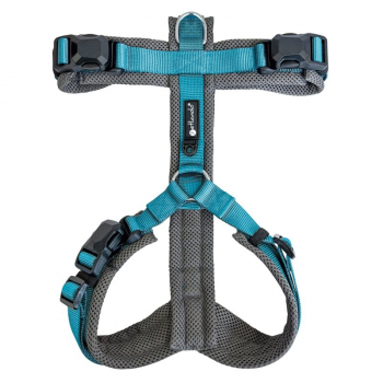 Petlando Magnetech Y - Comfort Geschirr Anthrazit/Petrol