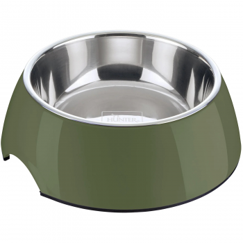 Melamine feeding bowl khaki 350ml