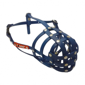 Colori Maulkorb aus Biothane marineblau