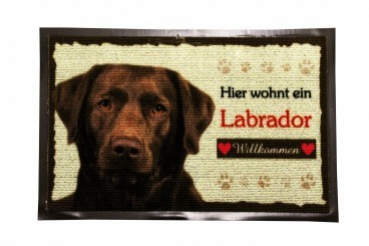 Fussmatte Labrador