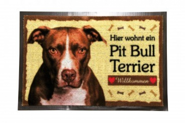 Doormat Pit Bull