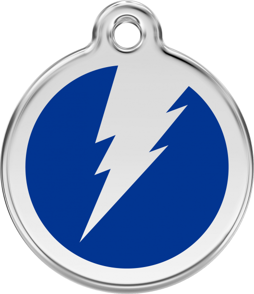 RedDingo Dog tag with enamel flash